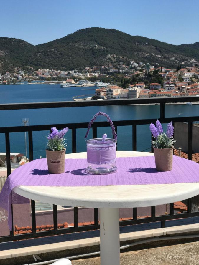 Вілла Beautiful View Of Poros Ґалатас Екстер'єр фото